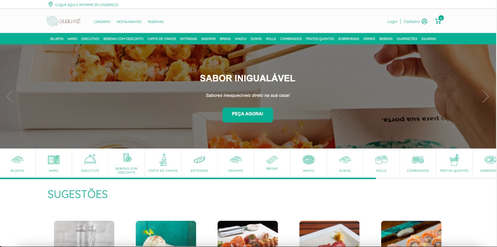 Gurume — E-commerce