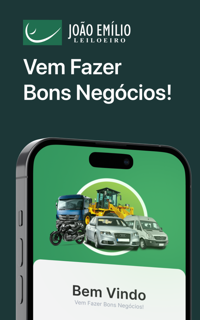Aplicativo João Emílio Leiloeiro mockup 6
