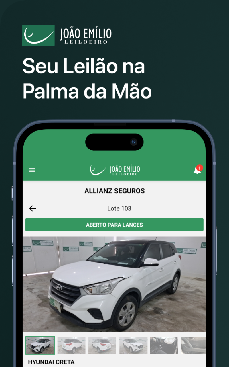 Aplicativo João Emílio Leiloeiro mockup 7