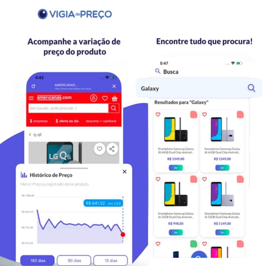 Vigia de Preço — App + microserviços